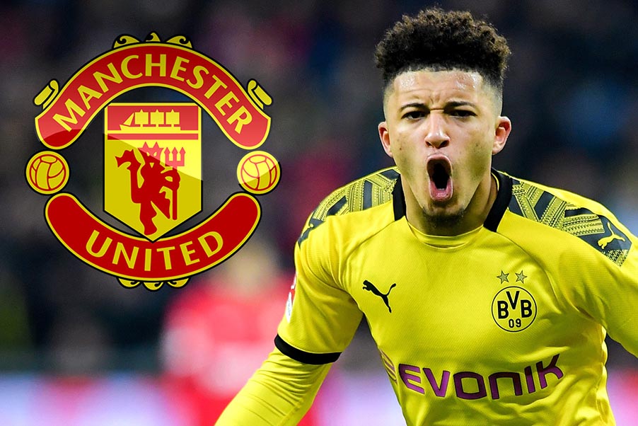How much is Man Utd willing to pay for Jadon Sancho