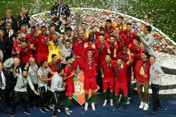 Cristiano Ronaldo and the Seleção, the UEFA Nations League defending champions. Image: Getty Images.