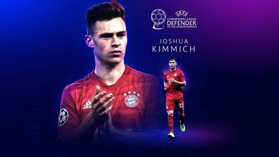 Joshua Kimmich wins UEFA Men's Best defender award