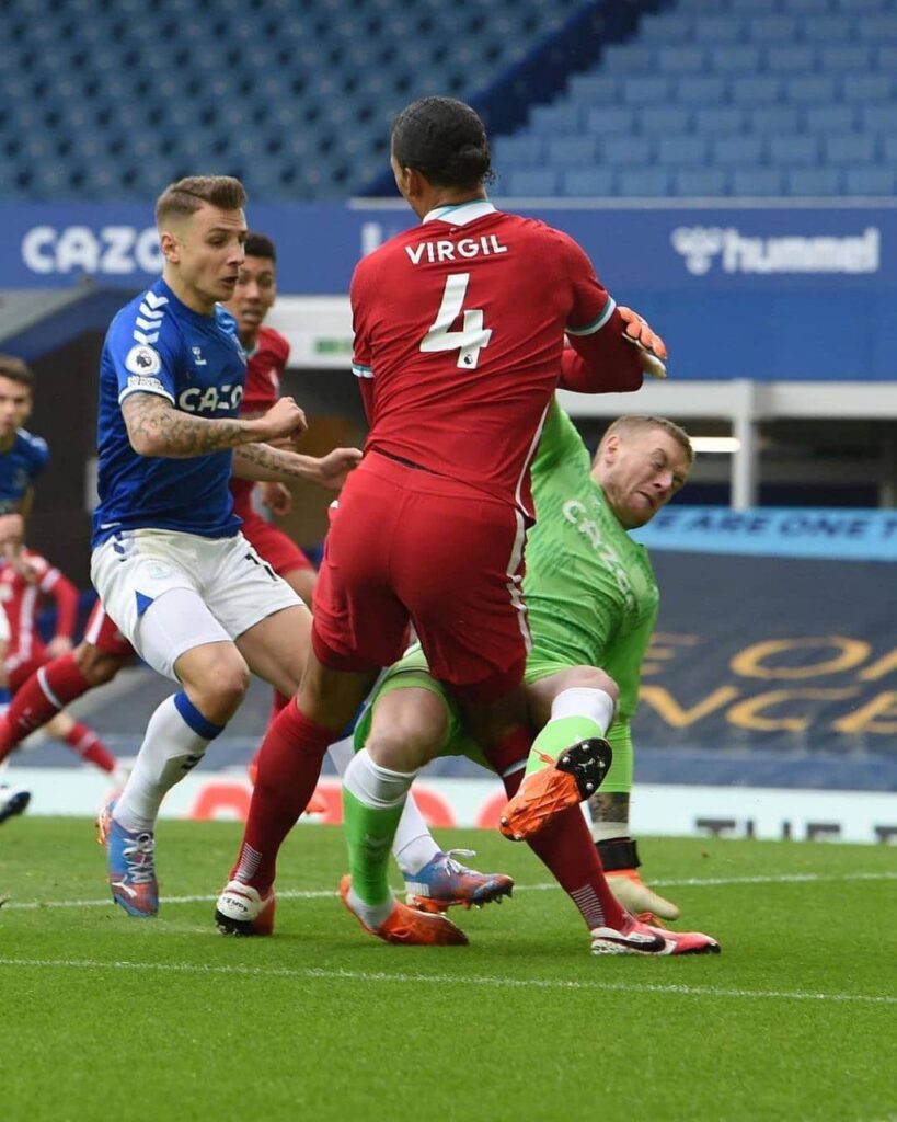 Ancellotti’s Everton drew against Liverpool, in today’s edition of the Merseyside derby at Goodison park