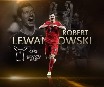 Robert Lewandowski bagged two UEFA awards, a consolation following the cancellation of the Balon d'Or.