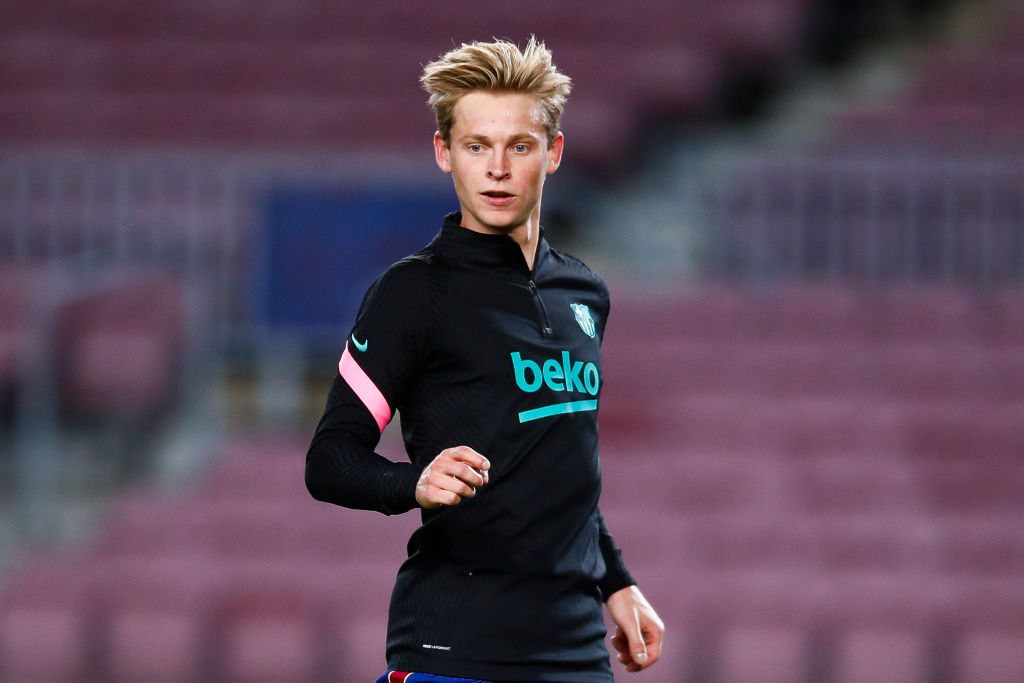 Frenkie De Jong has been a top transfer target for Ten Haag at Manchester United, despite the prevailing situation at Barcelona. Photo Credit: Barcelona FC