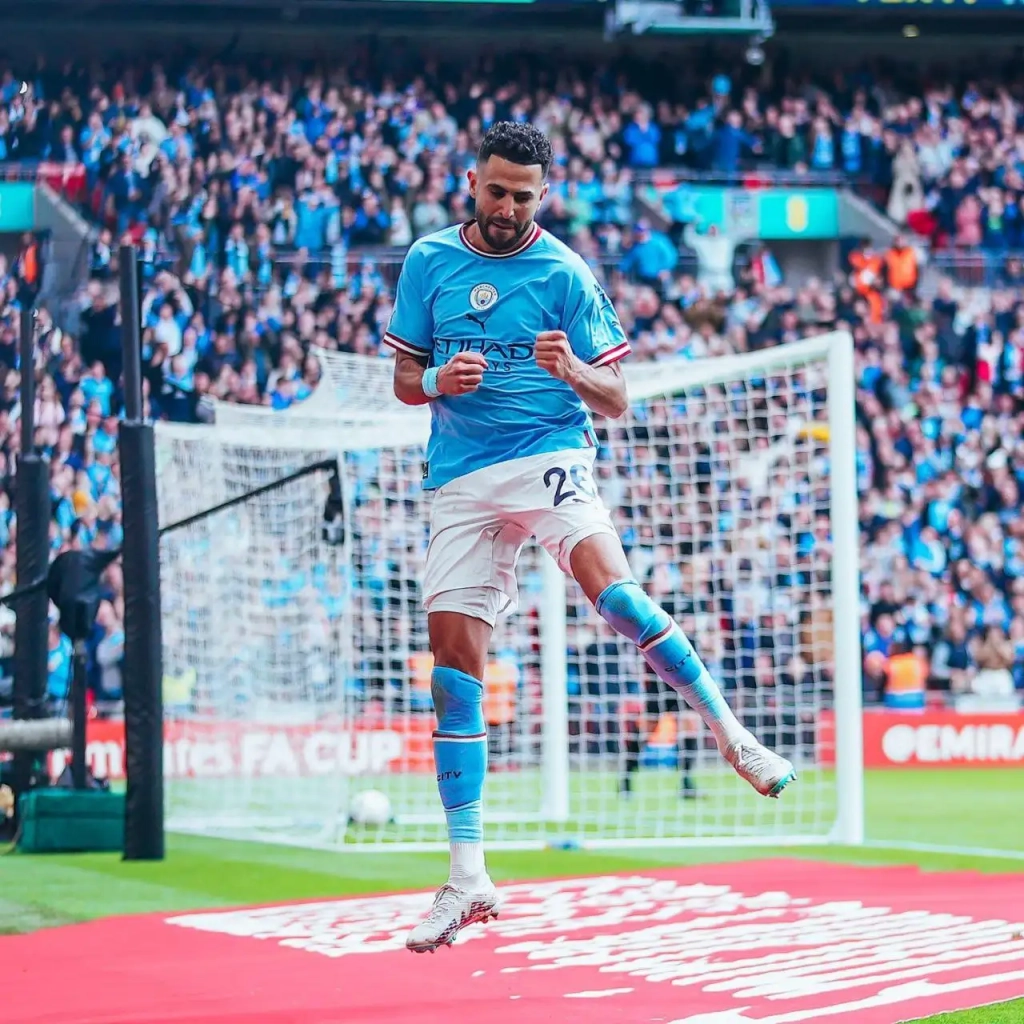 Riyad Mahrez scored a hat-trick in the Wembley Stadium versus Sheffield United guiding his side to a semi-final victory.